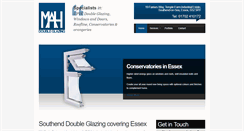 Desktop Screenshot of doubleglazing-mah.co.uk